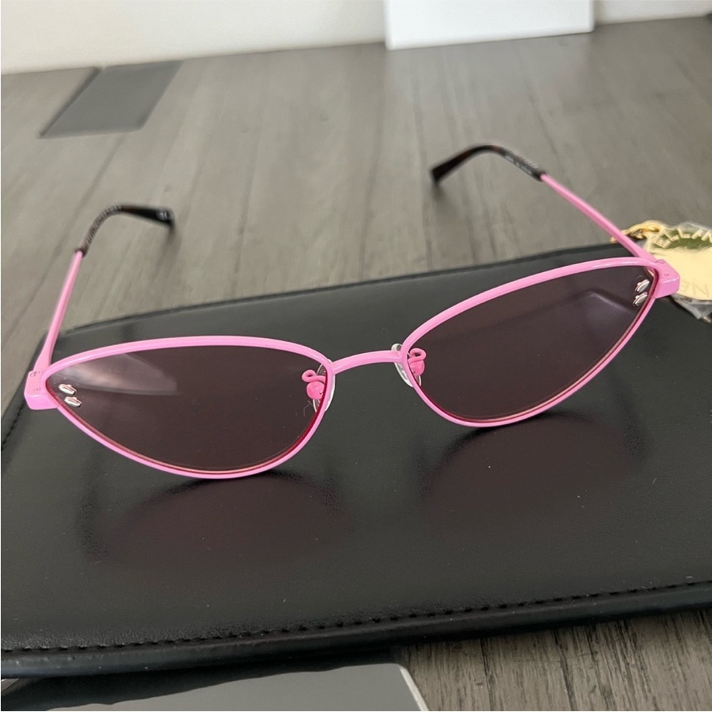 STELLA MCCARTNEY Pink Cat Eye Ladies Sunglasses - Picture 4 of 8